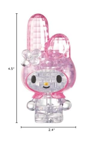 Hanayama 37 Piece Crystal Gallery My Melody 3-Dimensional Jigsaw Puzzle - Image 4